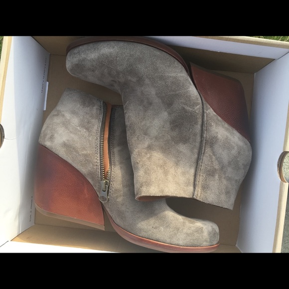 kork ease suede booties